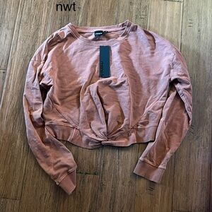 Women's Rust twist front top